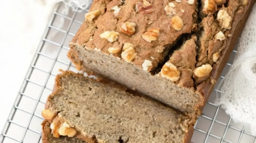 DELICIOUS OATMEAL BANANA BREAD