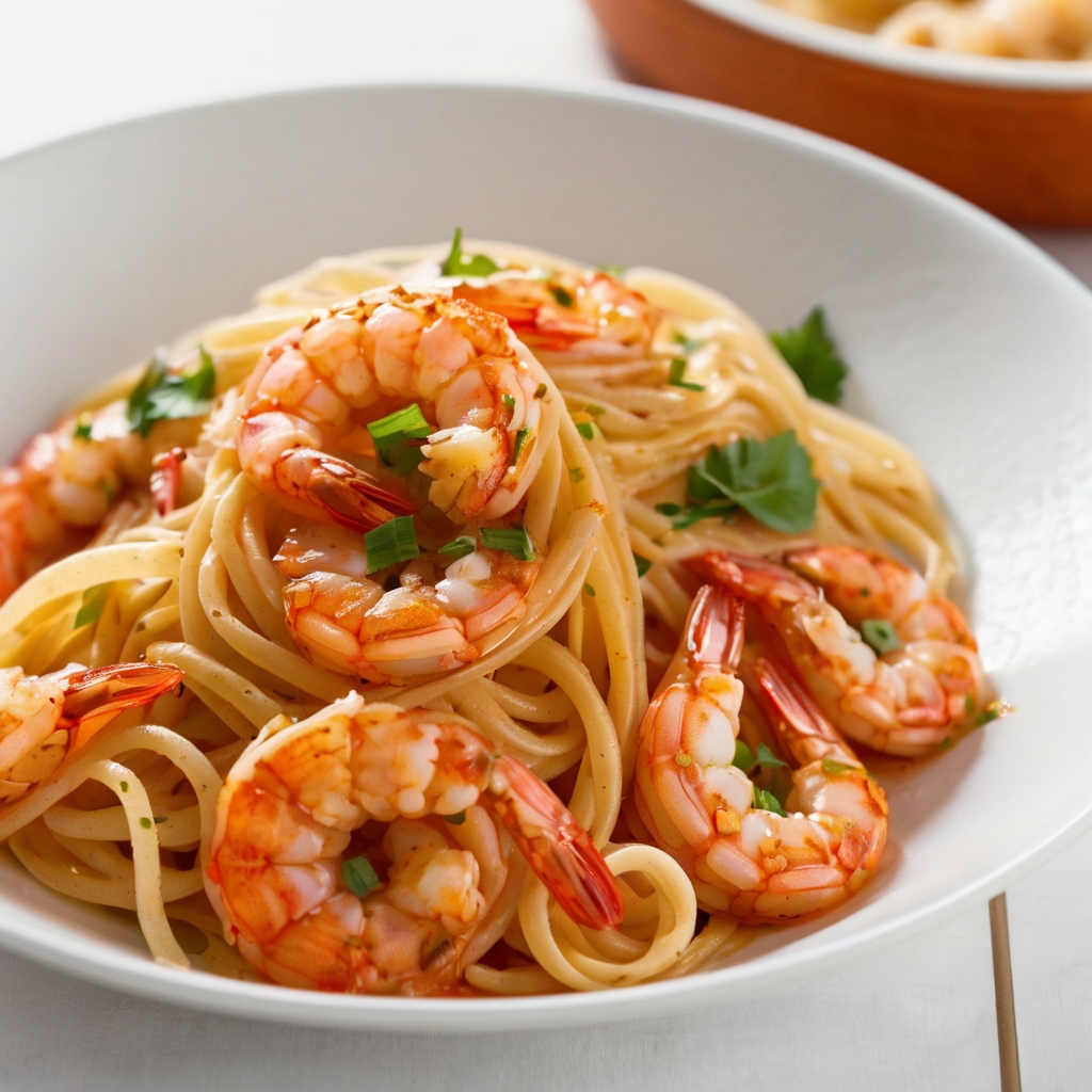 Spicy Shrimp Pasta