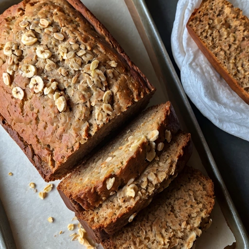 oatmeal banana bread