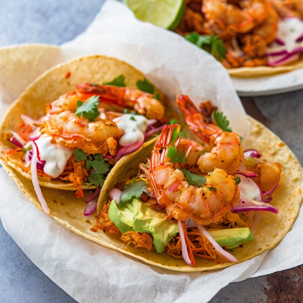 Fried Shrimp Tacos