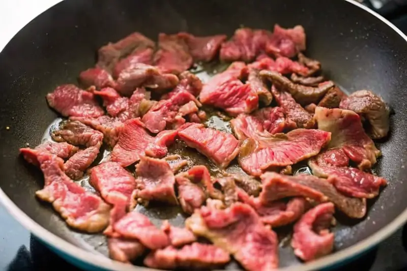 cooking Beef and Broccoli Stir-Fry