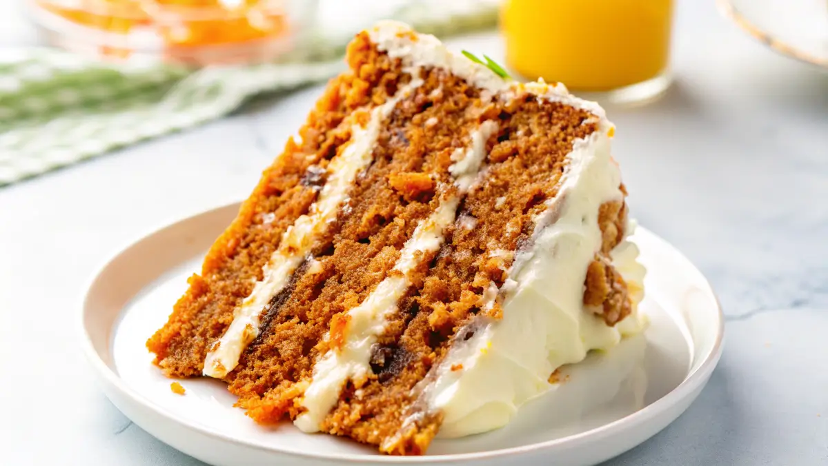 fresh carrot cake