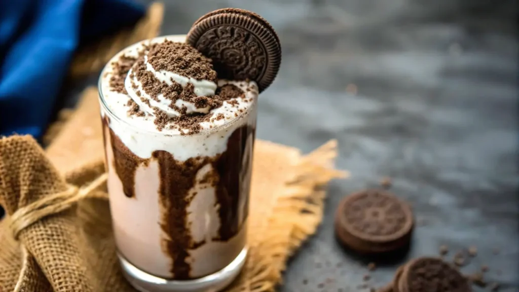 Fresh Oreo Milkshake