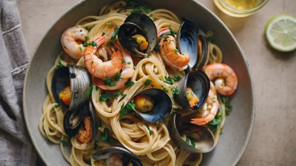 Seafood Linguine