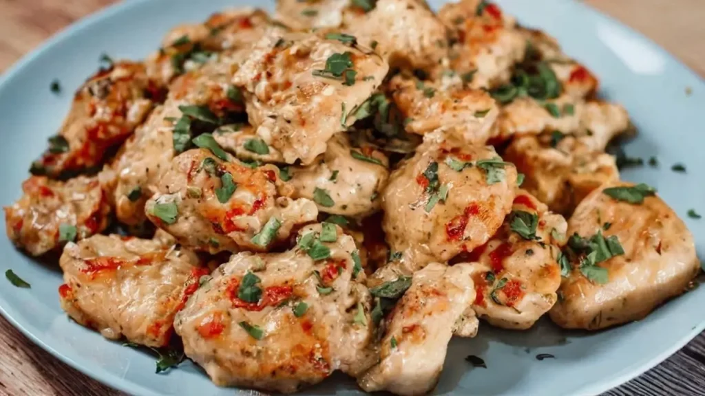 fresh Garlic Butter Chicken Bites