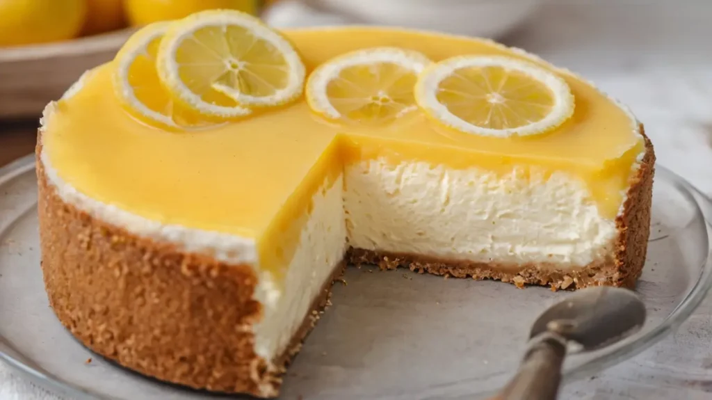 fresh Lemon Cheesecake